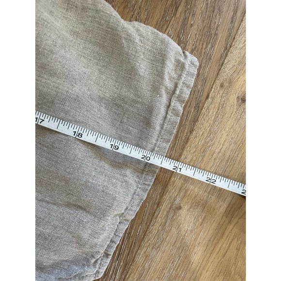 Flax by Jeanne Engelhart Linen Vest Tank Top Women's Small Button Up - Picture 9 of 9